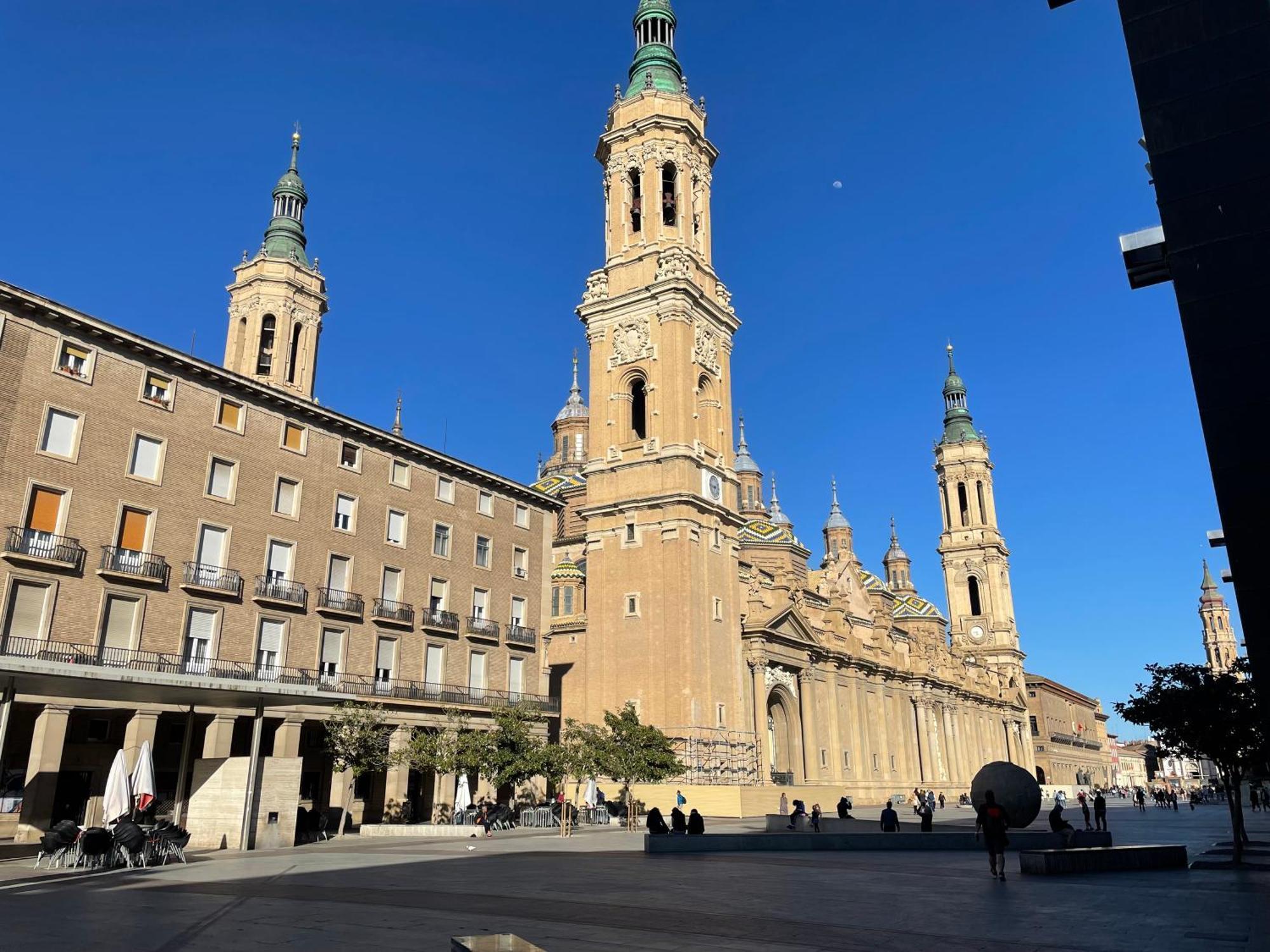 Atico Junto A Mercado Central, Con Parking Gratis Zaragoza Exterior photo