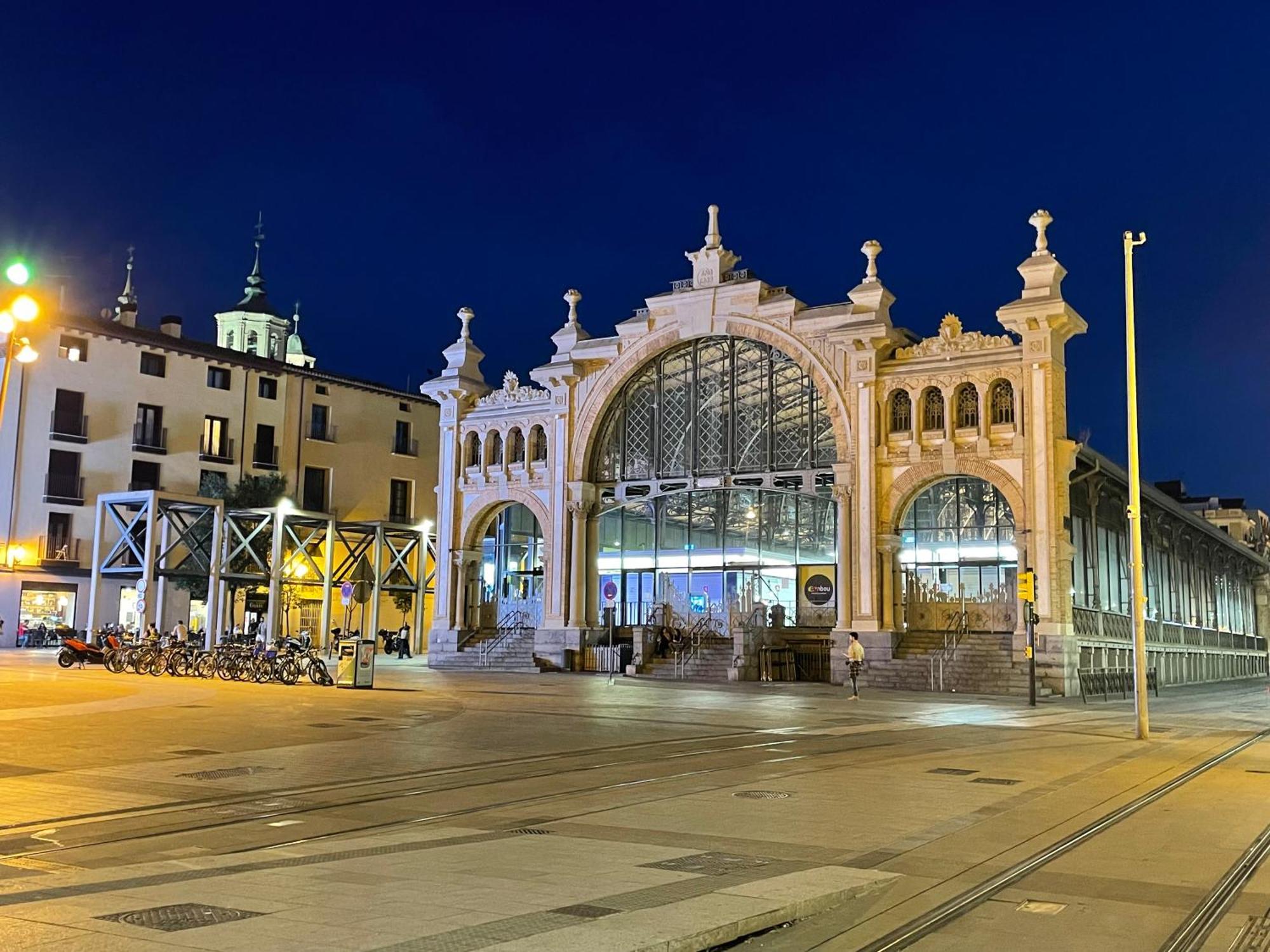 Atico Junto A Mercado Central, Con Parking Gratis Zaragoza Exterior photo